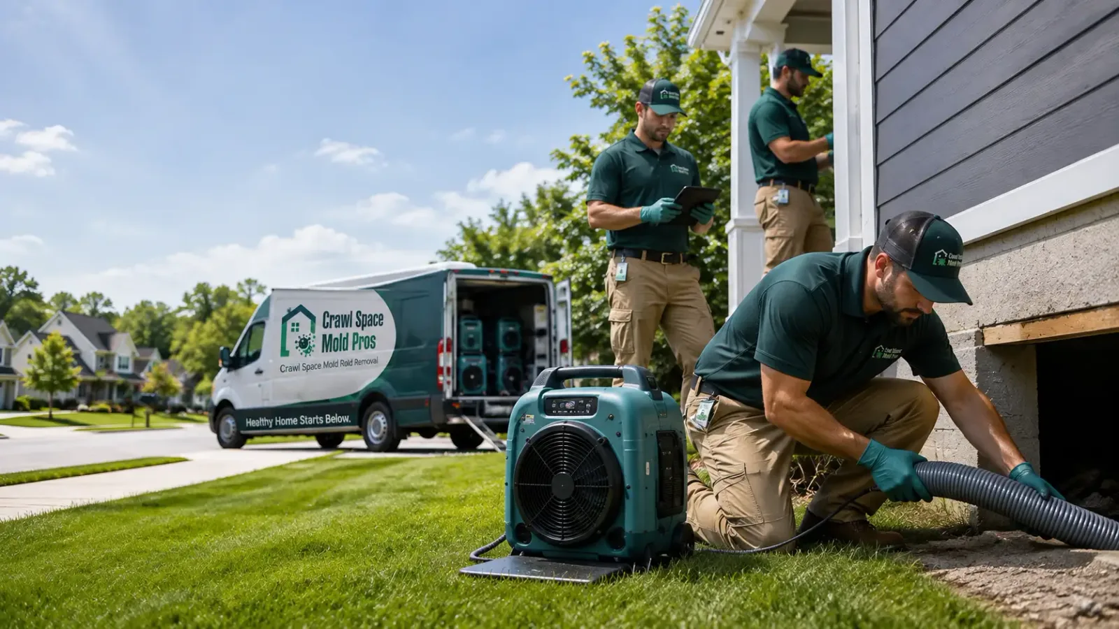 Crawl Space Mold Removal in Dulac, LA
